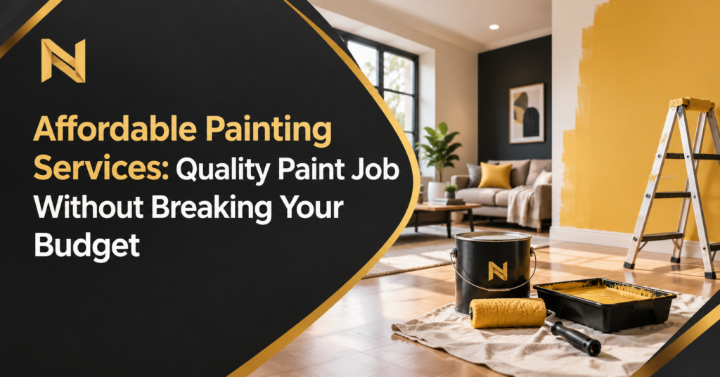 Affordable Painting Services: Quality Paint Job Without Breaking Your Budge